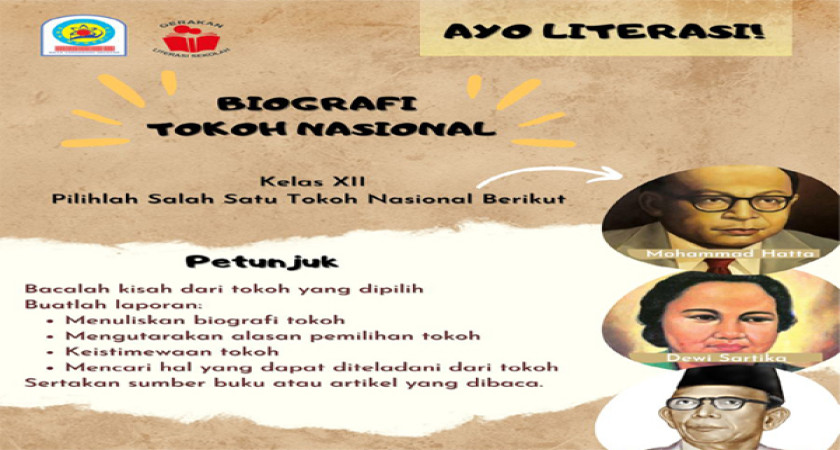 AYO LITERASI! Membaca Biografi Tokoh Nasional